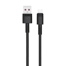 Кабель XO NBQ166 Type-C 1m 5A Black