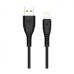 Кабель SkyDolphin S08L USB to Lightning 3.5A 1m Black (USB-000561)