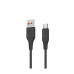 Кабель SkyDolphin S61V USB to Micro USB 2.4A 1m Black (USB-000448)
