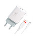 МЗП SkyDolphin SC06T 1xUSB 2.4A White + USB Type-C (MZP-000179)