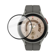 Захисне скло для Samsung Galaxy Watch 5 Pro 45 mm 3D Black Molecule (тех.пак)
