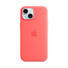 Чохол Apple iPhone 15 Plus Silicone Case with MagSafe Guava (MT163) UA