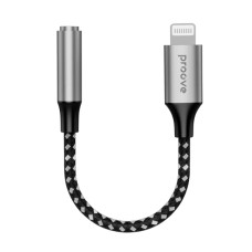 Перехідник Proove SoundMesh Lightning to 3.5mm Gray