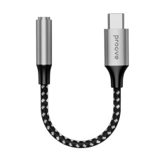 Перехідник Proove SoundMesh Type-C to 3.5mm Gray