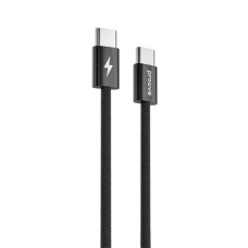 Кабель Proove Energy Streem Type-C to Type-C 60W 1m Black (CCES60002201)