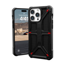Чохол URBAN ARMOR GEAR iPhone 15 Pro Monarch Kevlar Black (114278113940)