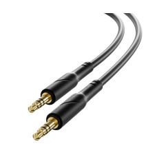 Аудіо кабель 3.5mm - 3.5 mm XO NB-271 Straight PVC 1m Black