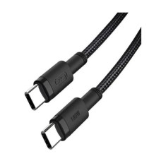 Кабель XO NBQ199 Type-C to Type-C 1.5m 100W Black