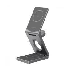 Бездротовий зарядний пристрій Proove Titan Volt 3 in 1 Grey (WSTV15000003)