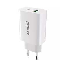 МЗП Proove Rapid 20W (Type-C + USB) White