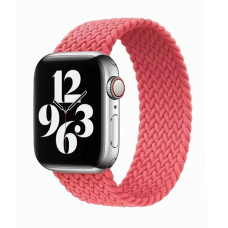 Ремінець для Apple Watch 38mm/40mm Braided Solo Loop Pink Punch (S/130mm)