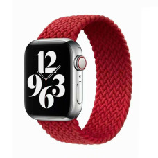 Ремінець для Apple Watch 38mm/40mm Braided Solo Loop Red (M/140mm)