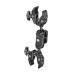 Шарнірне кріплення Ulanzi CO17 Super Clamp With Dual Ballhead Magic Arm (UV-C046GBB1 CO17)