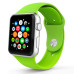 Ремінець для Apple Watch 38mm/40mm Silicone Watch Band Green