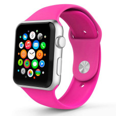 Ремінець для Apple Watch 42mm/44mm Silicone Watch Band Barbie Pink