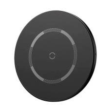 Бездротовий зарядний пристрій Baseus Simple Magnetic Wireless Charger Black (WXJK-E01)
