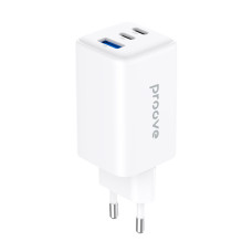 МЗП Proove Pocket GaN 65W (2Type-C + USB) White
