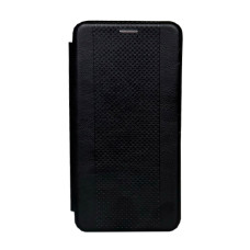 Чохол книжка Kira Slim Shell для Tecno Spark 20 Pro Plus Black Perforation NEW