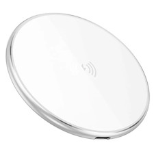 Бездротовий зарядний пристрій Borofone BQ36 Juniper Ultra-Thin 15W White
