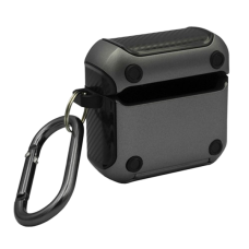 Футляр для навушників AirPods 4 Strong Case Gray/Black