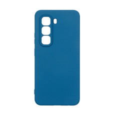 Чохол Original Soft Touch Case for Infinix Hot 50 Pro 4G Dark Blue with Camera Lens