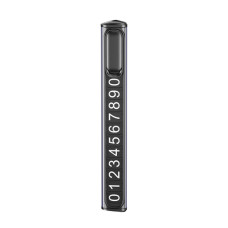 Паркувальна табличка з номером XO C138 (grey)