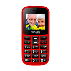 Мобільний телефон.SIGMA Comfort 50 EASY TYPE-C (red)