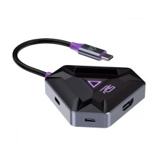 Type C-хаб Proove Gaming Spectre (2*USB3.0 + Type-C + PD100W + HDMI)