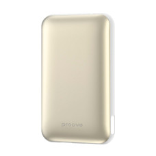 Зовнішній акумулятор Proove Vibe Energy Plus 22.5W 10000mAh White/Gold (PBVE15012202)