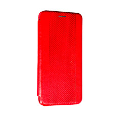 Чохол книжка Kira Slim Shell для Samsung A36-2025/A56-2025 Red Perforation NEW