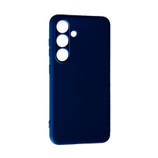 Чохол Original Soft Touch Case for Samsung S24/S25 Midnight Blue with Camera Lens