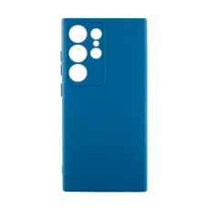 Чохол Original Soft Touch Case for Samsung S24 Ultra/S928B Navy Blue with Camera Lens