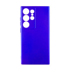 Чохол Original Soft Touch Case for Samsung S24 Ultra/S928B Blue with Camera Lens