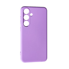 Чохол Original Soft Touch Case for Samsung S24/S25 Light Purple with Camera Lens