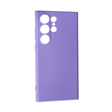 Чохол Original Soft Touch Case for Samsung S24 Ultra/S928B Light Purple with Camera Lens