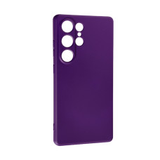 Чохол Original Soft Touch Case for Samsung S25 Ultra/S938 Deep Purple with Camera Lens