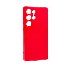 Чохол Original Soft Touch Case for Samsung S25 Ultra/S938 Red with Camera Lens