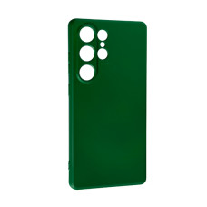 Чохол Original Soft Touch Case for Samsung S25 Ultra/S938 Dark Green with Camera Lens