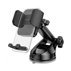 Автотримач для телефона Proove Crystal Clamp Plus Suction Type Car Black (CHCSP0000001)