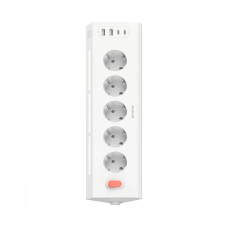 Мережевий подовжувач Proove Prism Socket (5xAC + 2xType-C + 2xUSB) 1.6m White