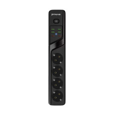 Мережевий подовжувач Proove Power Strip P-04 (4 розетки + 4 USB + 2 Type-C) 3М Black