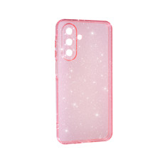 Чохол Silicon Shiny Case Samsung A26-A266 Glitter Clear/Pink