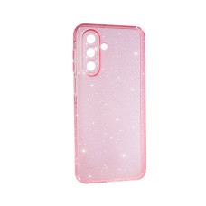 Чохол Silicon Shiny Case Samsung A17/A175 Glitter Clear/Pink