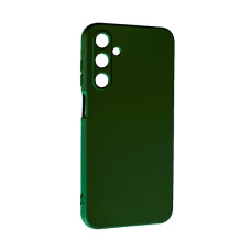Чохол Original Soft Touch Case for Samsung A17-2025/A175 Dark Olive with Camera Lens