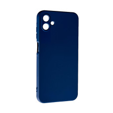 Чохол Original Soft Touch Case for Samsung A07-2025 Dark Blue with Camera Lens