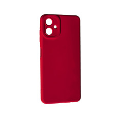 Чохол Original Soft Touch Case for Samsung A07-2025 Marsala with Camera Lens