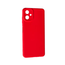 Чохол Original Soft Touch Case for Samsung A07-2025 Red with Camera Lens