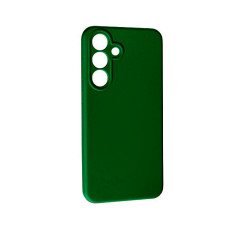 Чохол Original Soft Touch Case for Samsung S25 FE/S731  Dark Green with Camera Lens