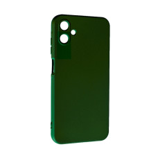Чохол Original Soft Touch Case for Samsung A06-2024/A065 Dark Olive with Camera Lens