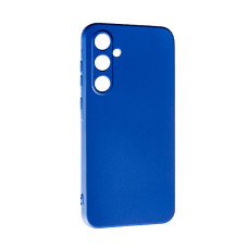 Чохол Original Soft Touch Case for Samsung A16-2024/A166 Blue with Camera Lens